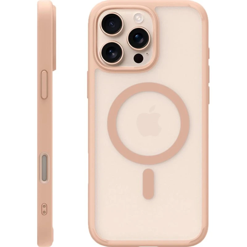 Spigen Ultra Hybrid T MagSafe - Frost Rose Titanium - iPhone 16 Pro