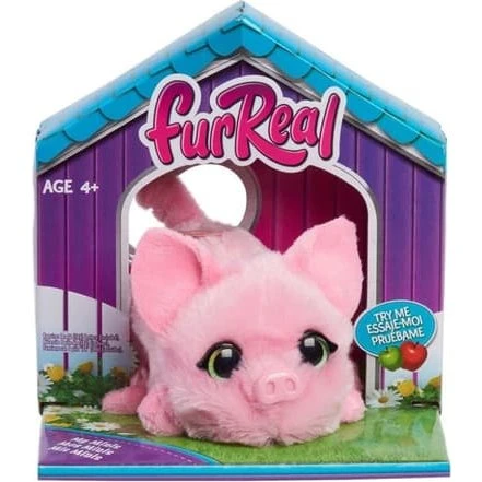 FurReal My Minis Piggy 15 cm - Interaktiv Pattegris med Batterier