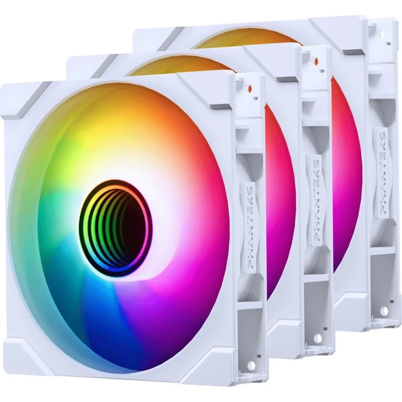 Phanteks M25G2-140 Reverse 3-pack Hvid 140mm