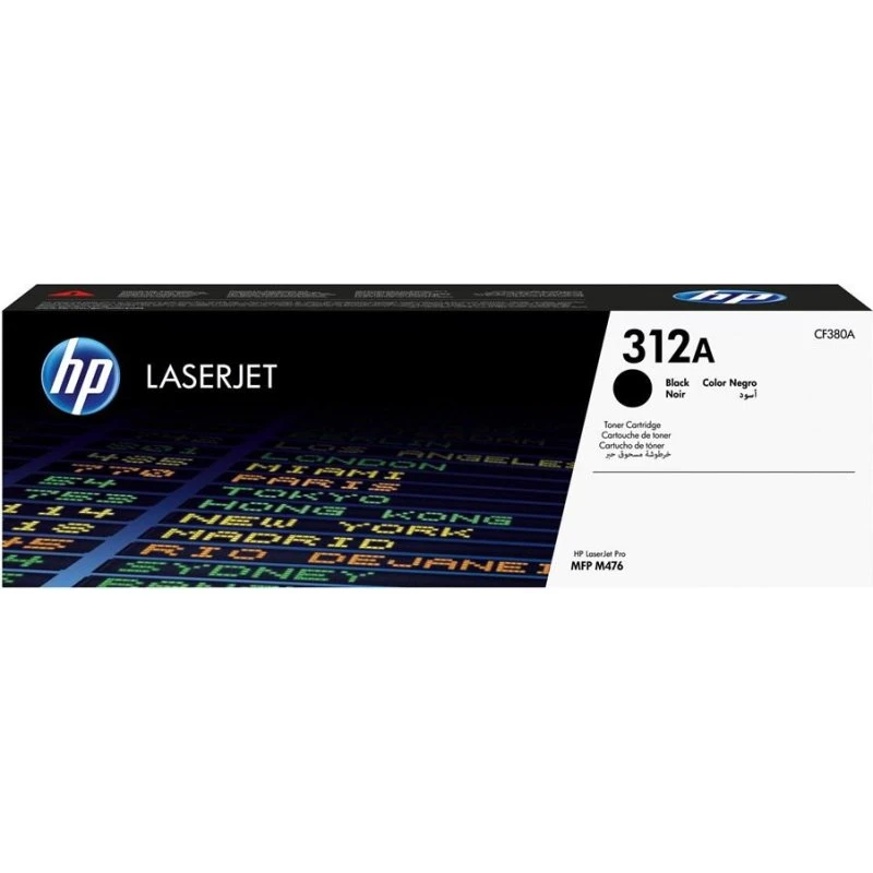 HP 312A CF380A Sort Tonerpatron Original
