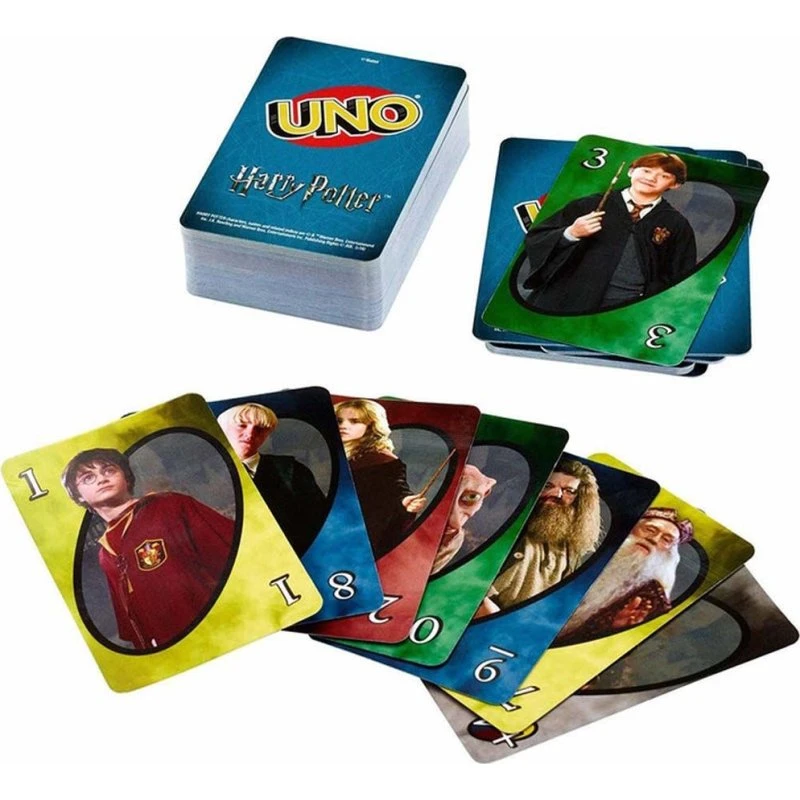 UNO Harry Potter - Klassisk kortspil med magisk tema