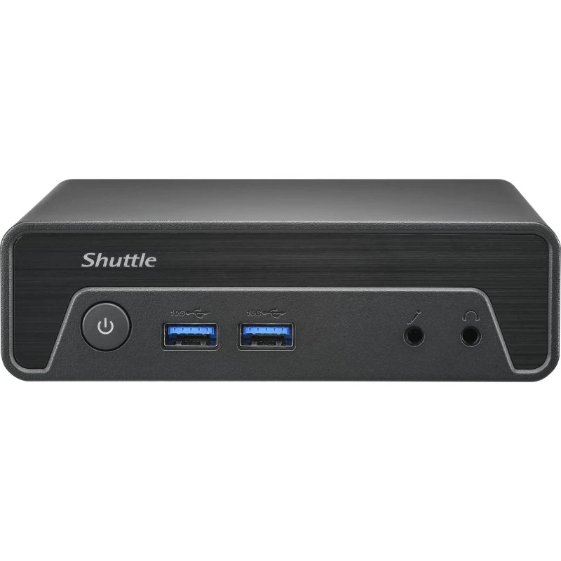 Shuttle Nano PC NE10N 0,6L, sort, Intel N100