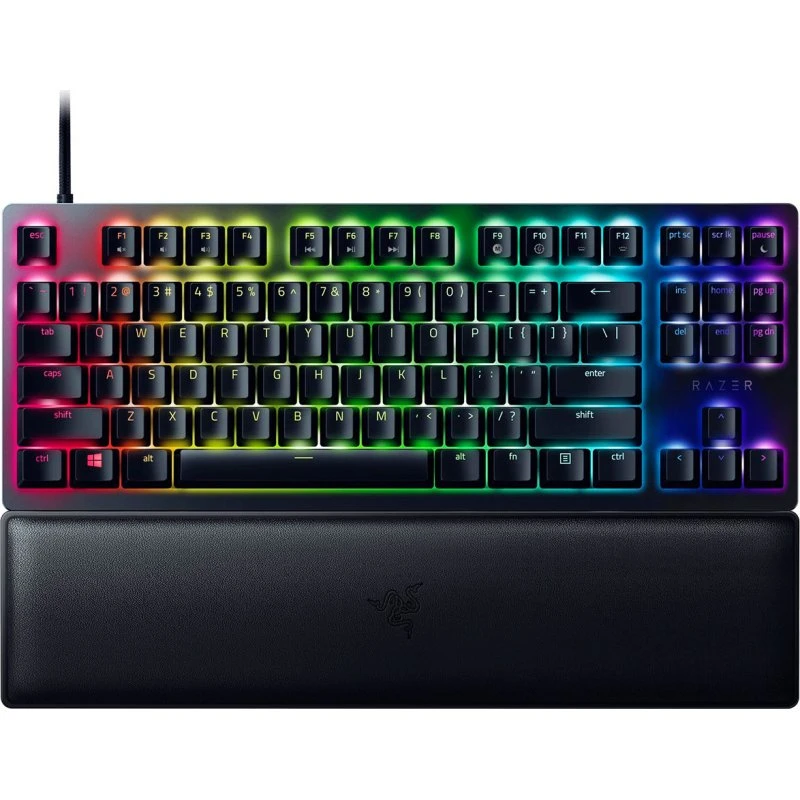 Razer Huntsman V2 TKL Optisk Purple - USA - Sort