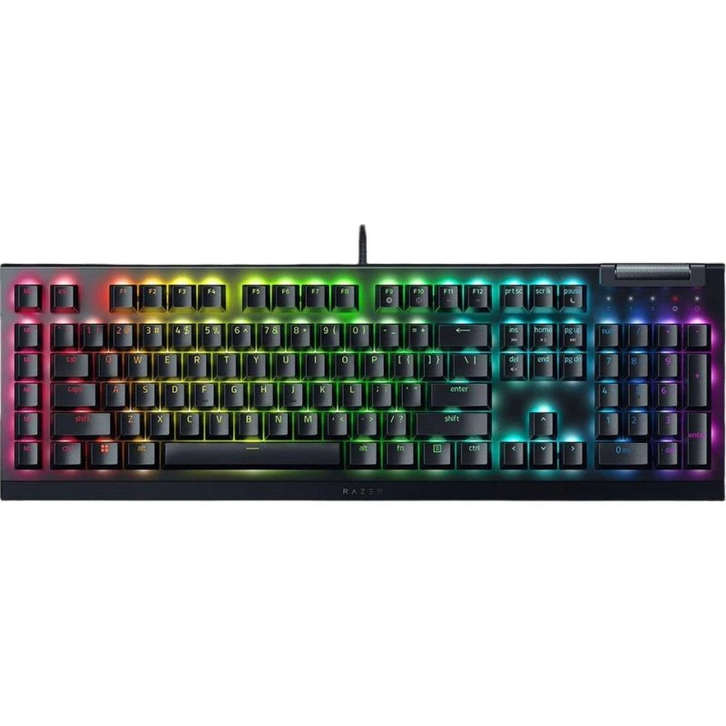 Razer BlackWidow V4 X Yellow Mechanical - Sort - USB-C
