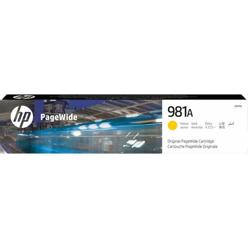 HP 981A J3M70A Gul Blækpatron 69 ml
