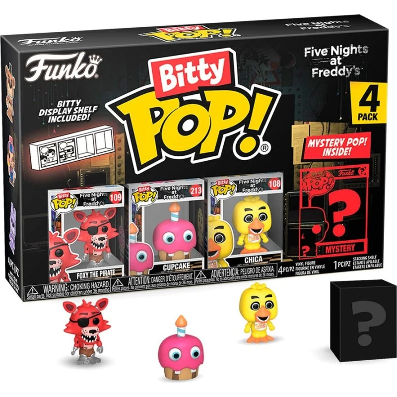 Funko POP! Bitty Pop Five Nights at Freddy's Foxy 4-pack