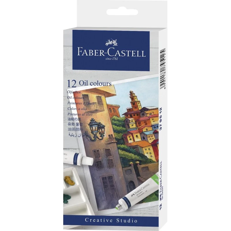 Faber-Castell Start Sæt Oliefarver 12x9ml