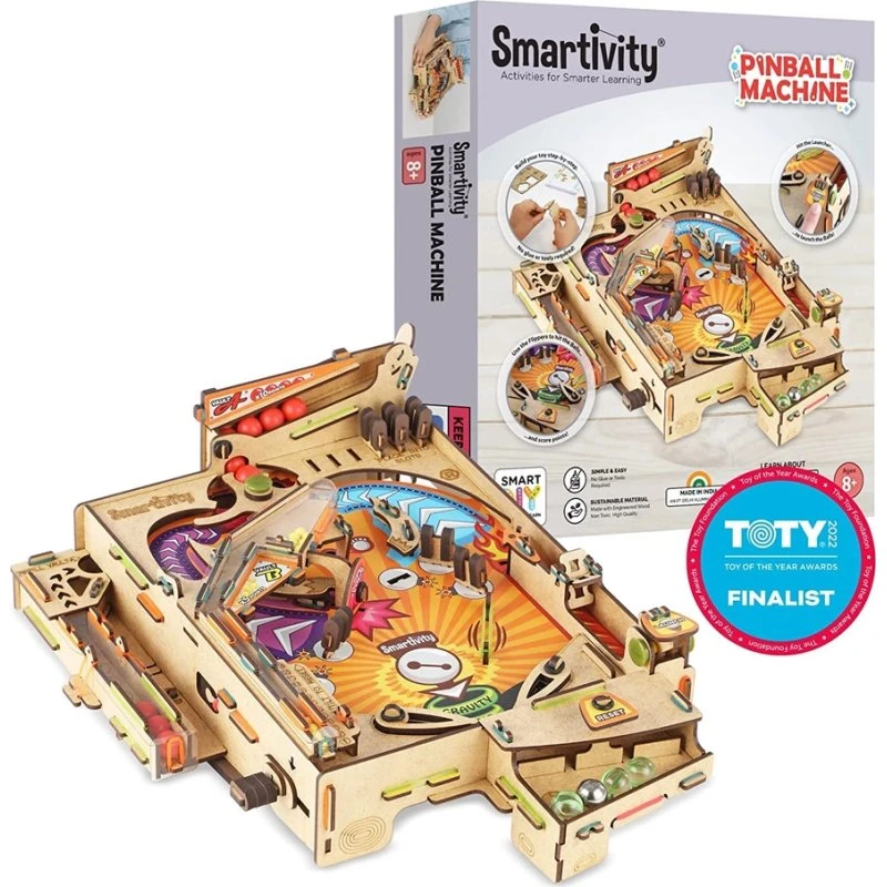 Smartivity Byg Selv Pinball Maskine – 8+ år