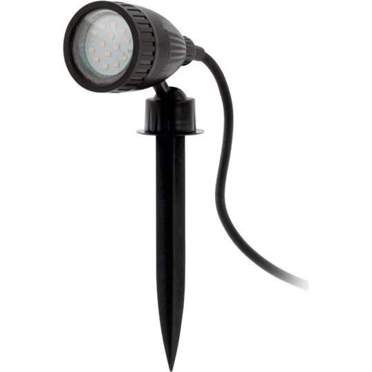Eglo Nema 1 Havelampe med Spyd, Sort, 3W LED