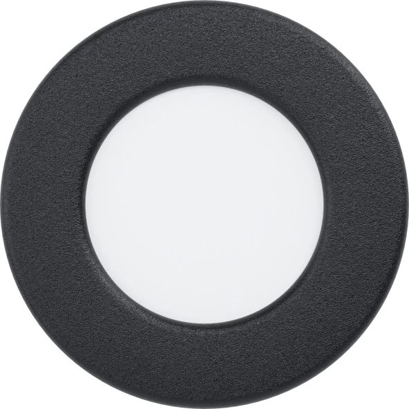 EGLO FUEVA 5 indbygget spot 86 mm, 2,7W, 3000K, sort