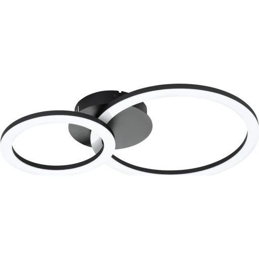 EGLO CONNECT.Z PARRAPOS Smart Loftlampe Sort 44 cm