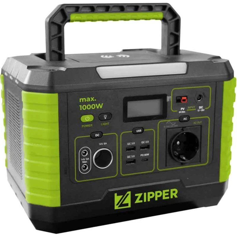 Zipper ZI-PS1000 999Wh 1000W Power Station