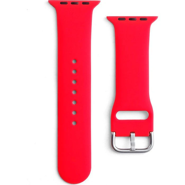 Hurtel Silicone Rem til Apple Watch (38-41mm) Rød