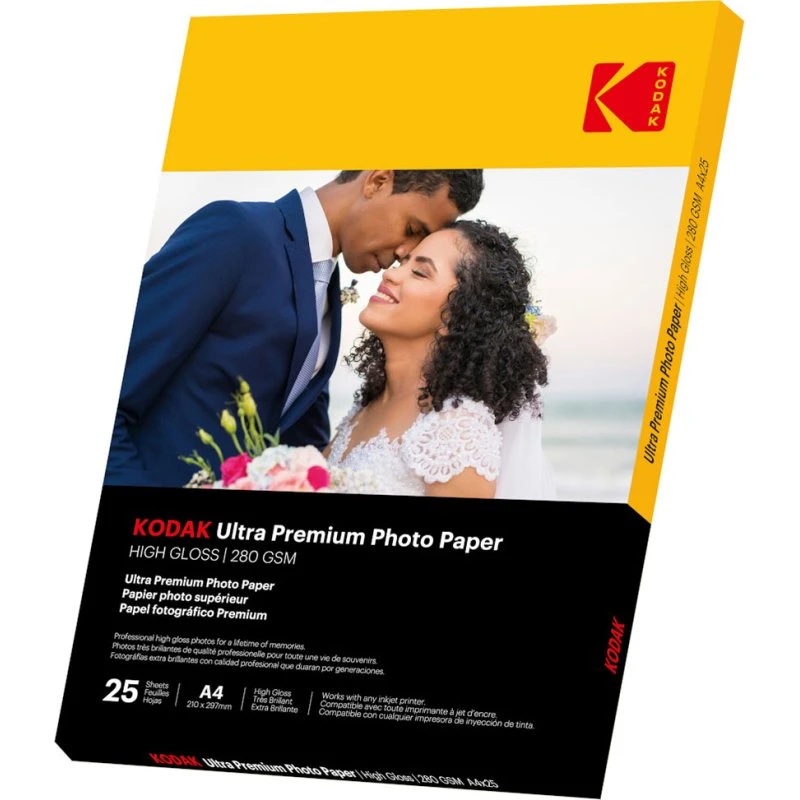 Kodak Ultra Prem Glossy A4 280g 25 pk