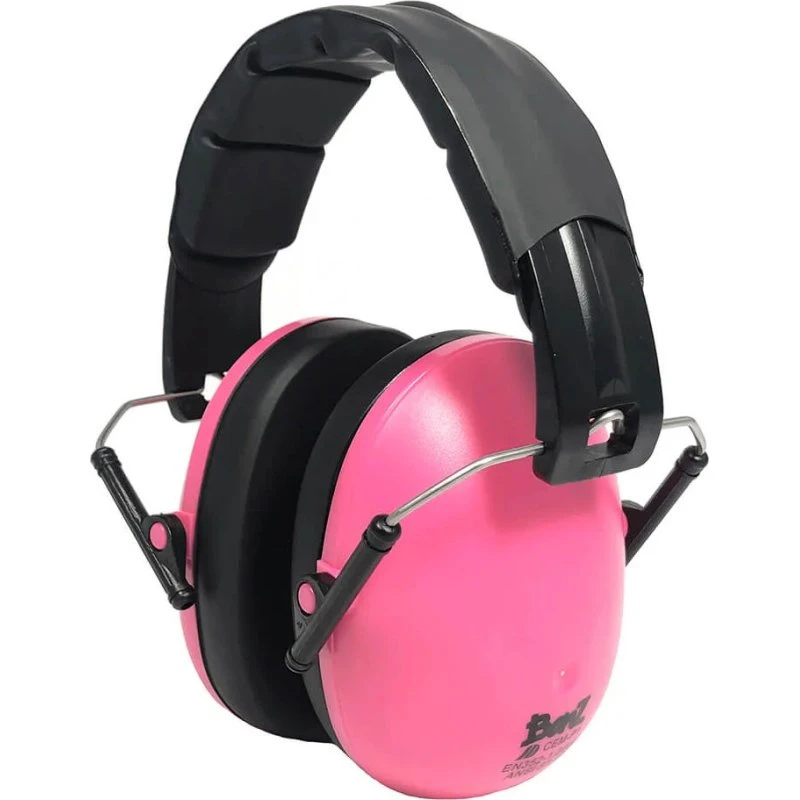BANZ Høreværn til børn - Pentalt Pink