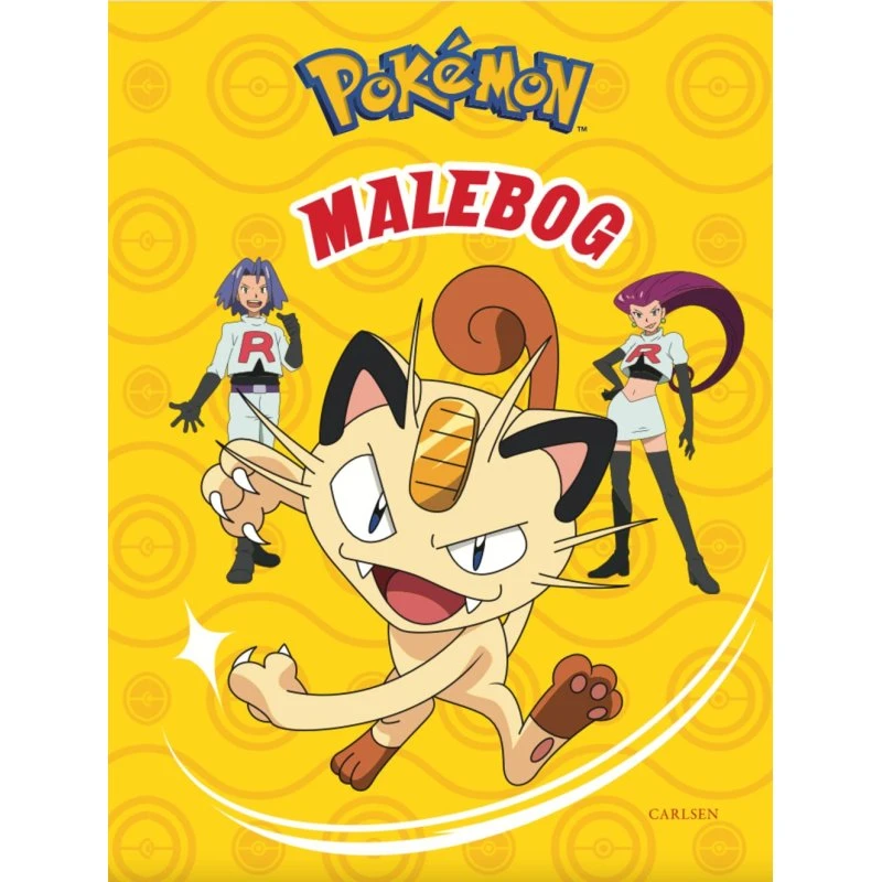Carlsen Pokémon Malebog – Kreativt farvelægning for børn fra 4 år