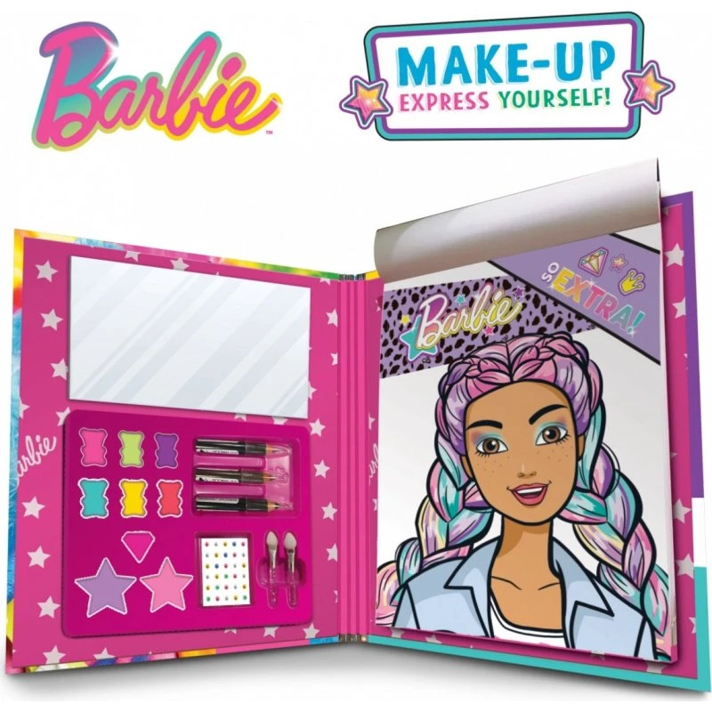 Lisciani Barbie Make Up Skitsebog – 5+ år
