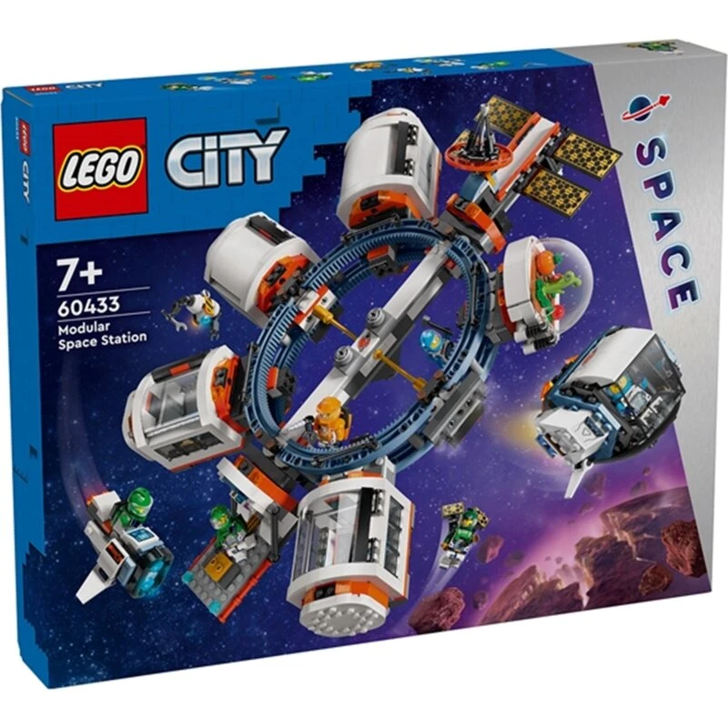 LEGO City 60433 Modulopbygget Rumstation (7+)