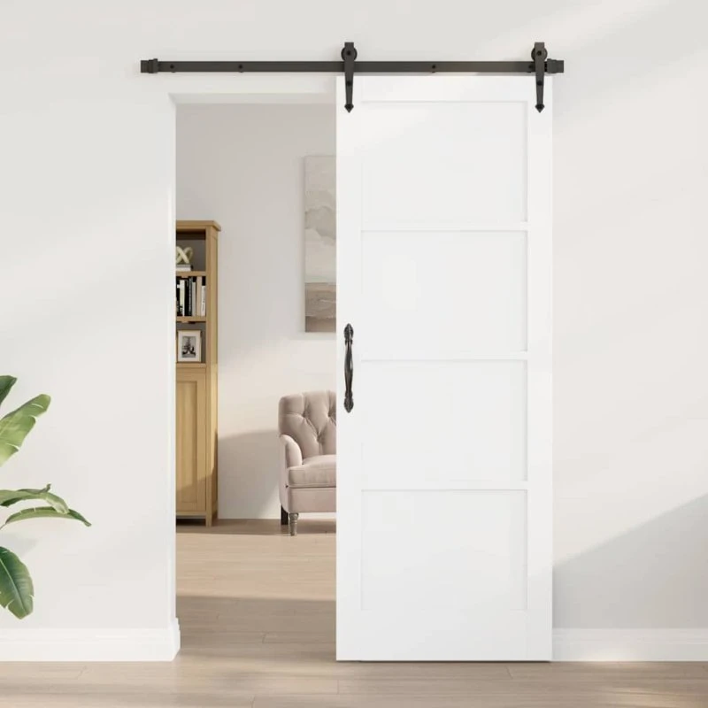 vidaXL ORKDAL Hvid Indvendig Dør 78 x 211 cm Krydsfinér