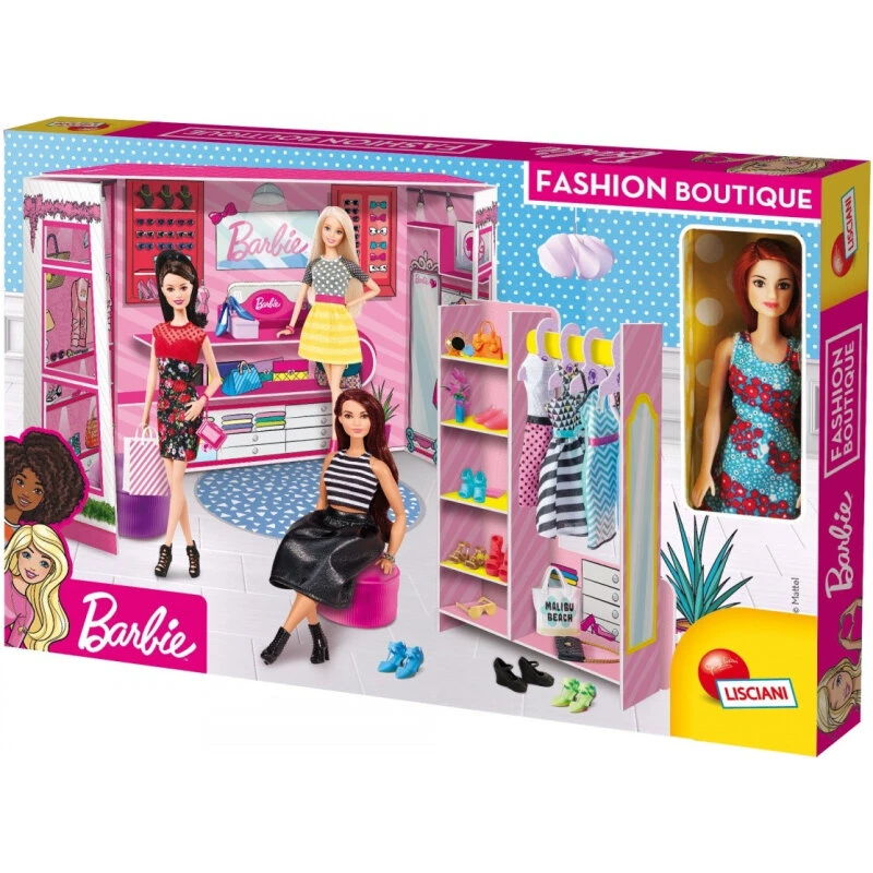 Barbie Fashion Boutique med dukke