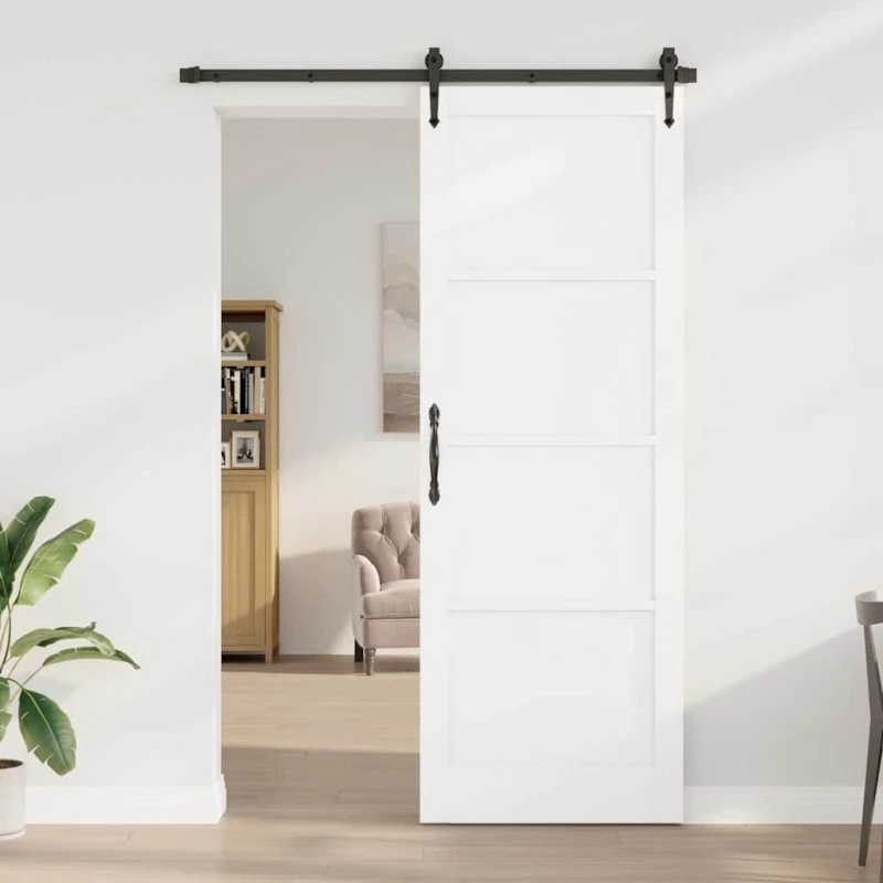 vidaXL ORKDAL Hvid Indvendig Dør 83 x 232 cm Krydsfinér