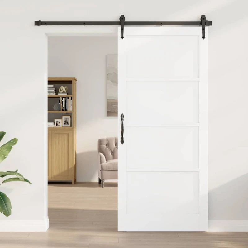 vidaXL ORKDAL Hvid Indvendig Dør 93 x 211 cm Krydsfinér