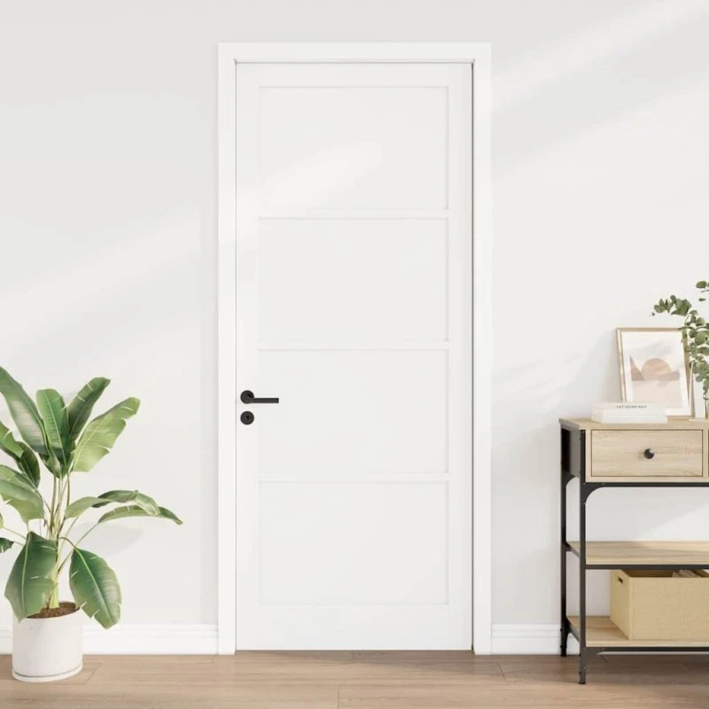 vidaXL ORKDAL Hvid Indvendig Dør 93 x 232 cm Krydsfinér