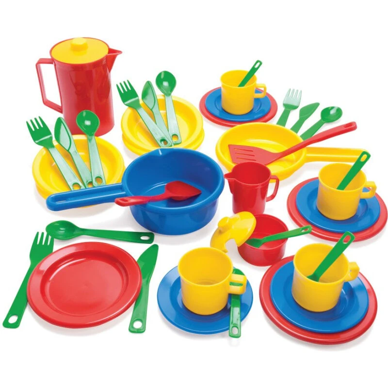 Dantoy Spisesæt i plast, 42 dele