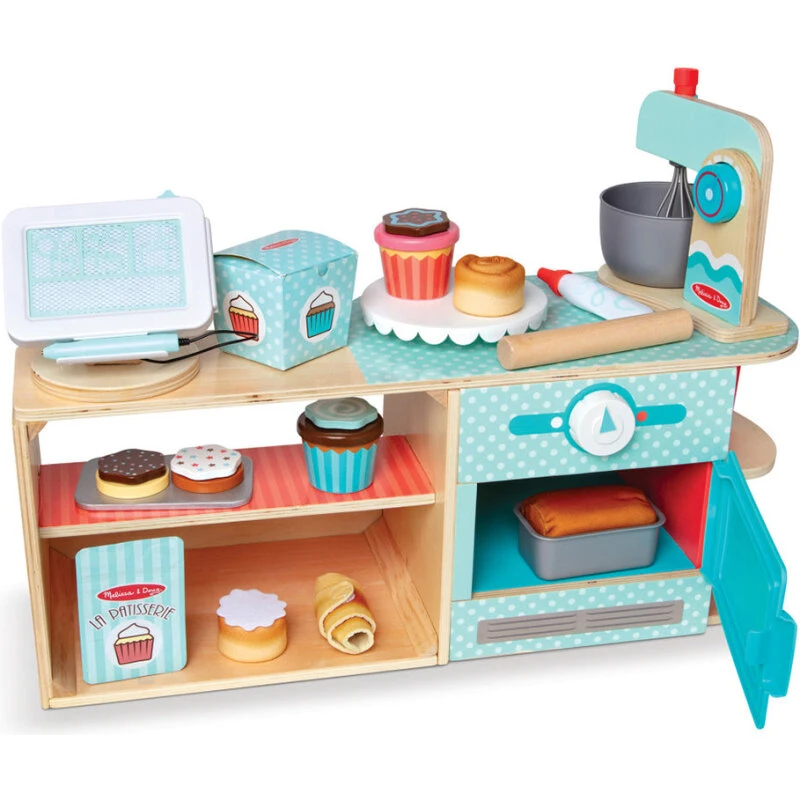 Melissa & Doug Bagerbutik i træ, 39 dele