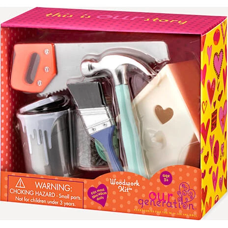 Our Generation sløjd-tilbehørssæt til 46 cm dukker