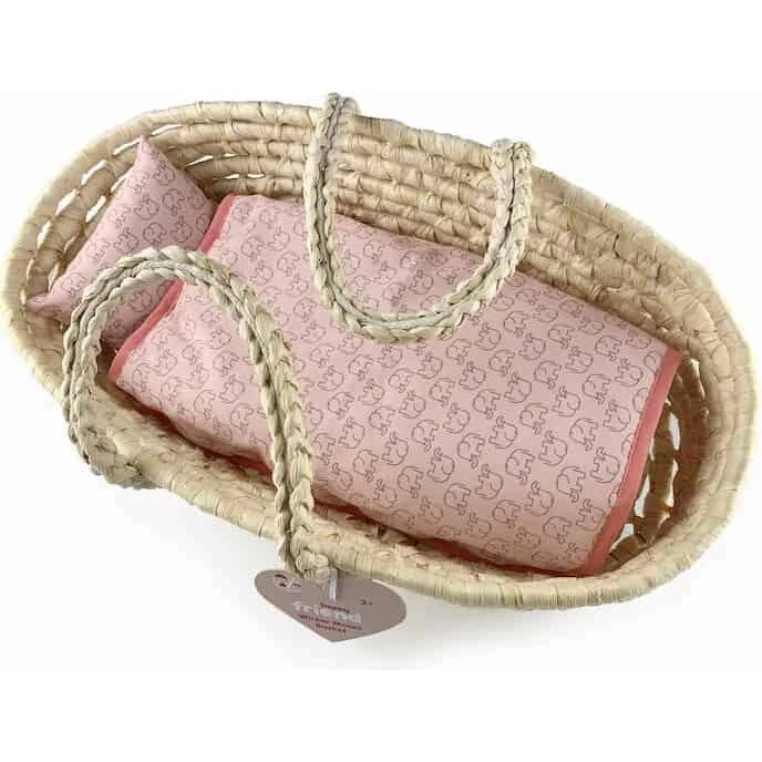 HF Moses kurv til dukker op til 46 cm