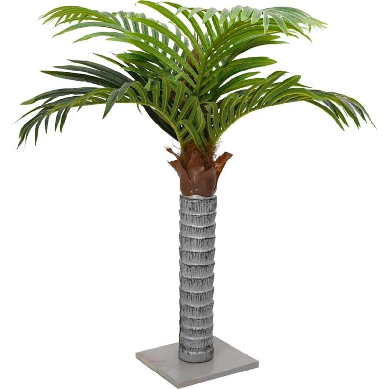 vidaXL Kunstig Palme 6 Blade 100 cm Grøn