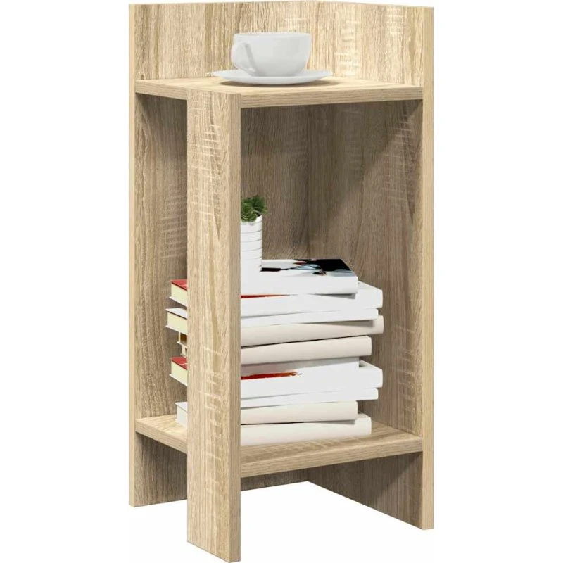 vidaXL Sidebord Sonoma Eg 25,5x27x60 cm
