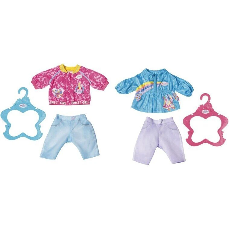 BABY born tøjsæt 43 cm – Pigeskater (2 varianter)