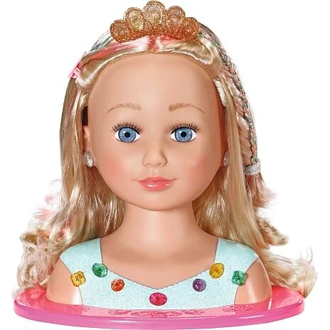 Baby Born Prinsesse stylinghoved med 33 tilbehør
