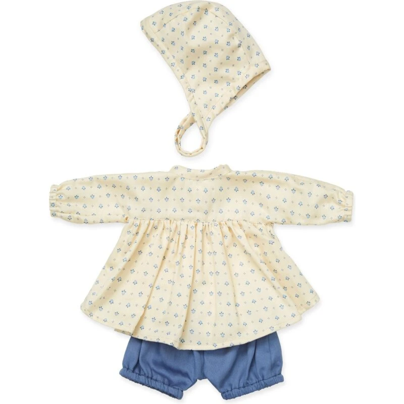 Cam Cam Copenhagen Capri dukketøj sæt 38-45 cm, blå/hvid