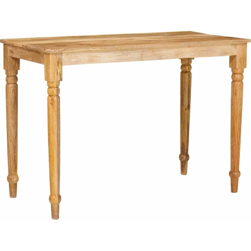 vidaXL Sofabord Brun 110x55x77 cm Massivt Mangotræ
