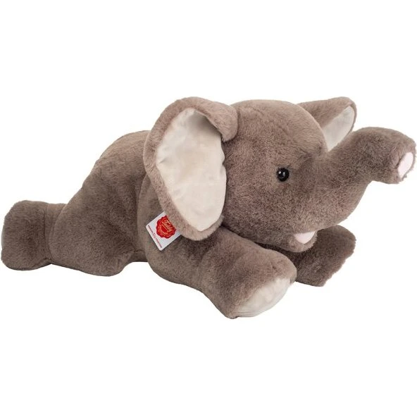 Teddy Hermann – Liggende elefant, 55 cm