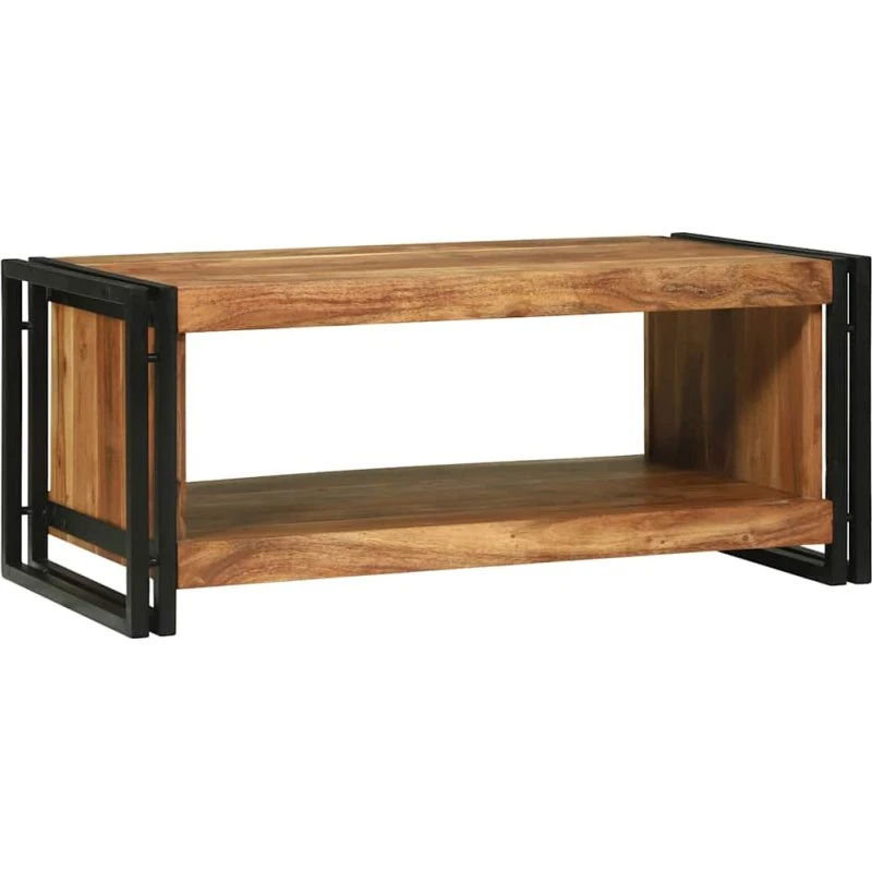 vidaXL Sofabord Brun 90x50x38 cm Akacietræ