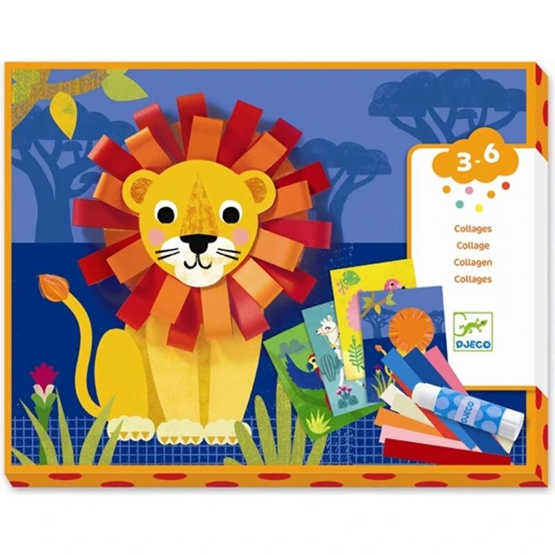 Djeco Kreativ Collage Små Løkker