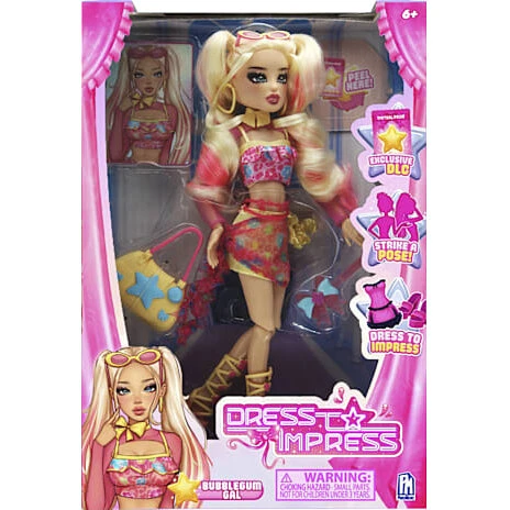 Dress to Impress Fashion dukke Bubblegum - Fra 6 år