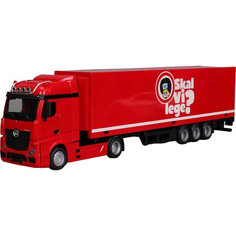 Car Mania 1:43 Mercedes-Benz Actros lastbil med BR-trailer