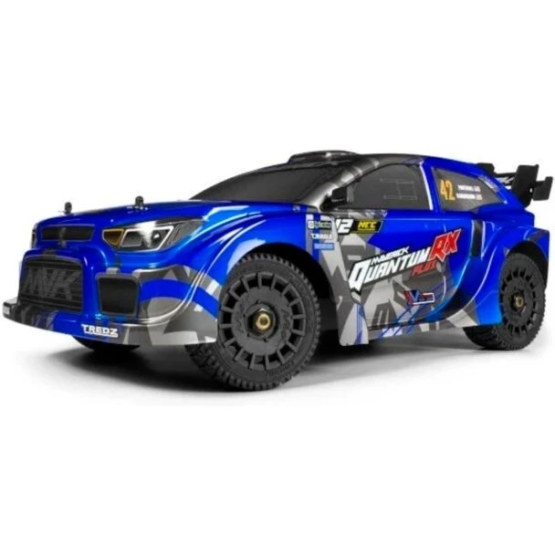 Maverick QuantumRX Flux 4S 1/8 4WD Rallybil – Blå