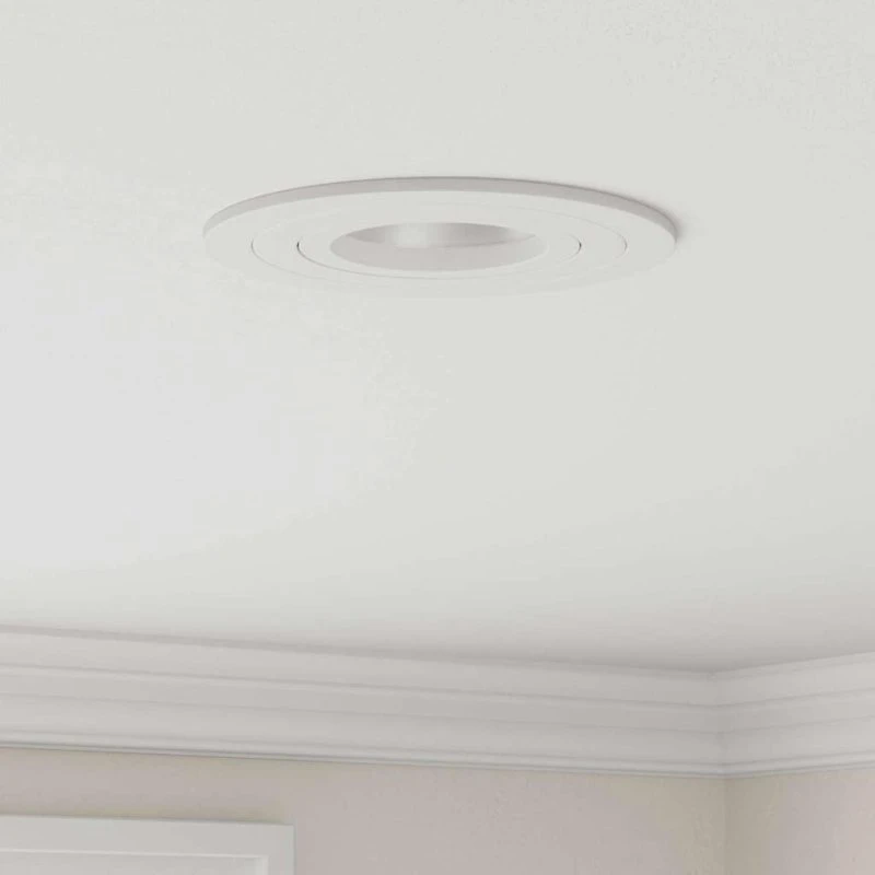 vidaXL Spotlight 24 stk Hvid 9 x 9 x 2 cm Aluminium
