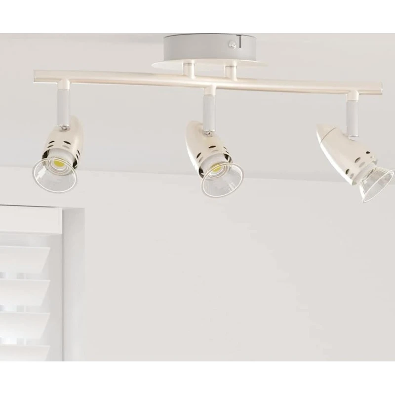vidaXL Loftsspot Matte Nikkel 36,5 x 10 x 12,5 cm Stål