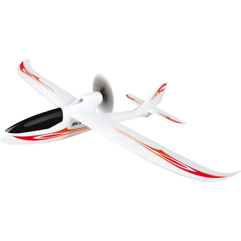 AMX Flight Skyrunner V4 2,4 GHz RTF med gyro – hvid