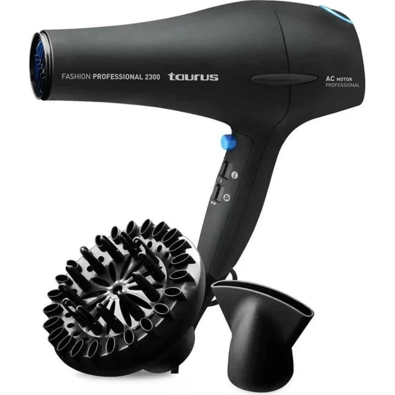 Taurus Fashion Hårtørrer 2200W Sort