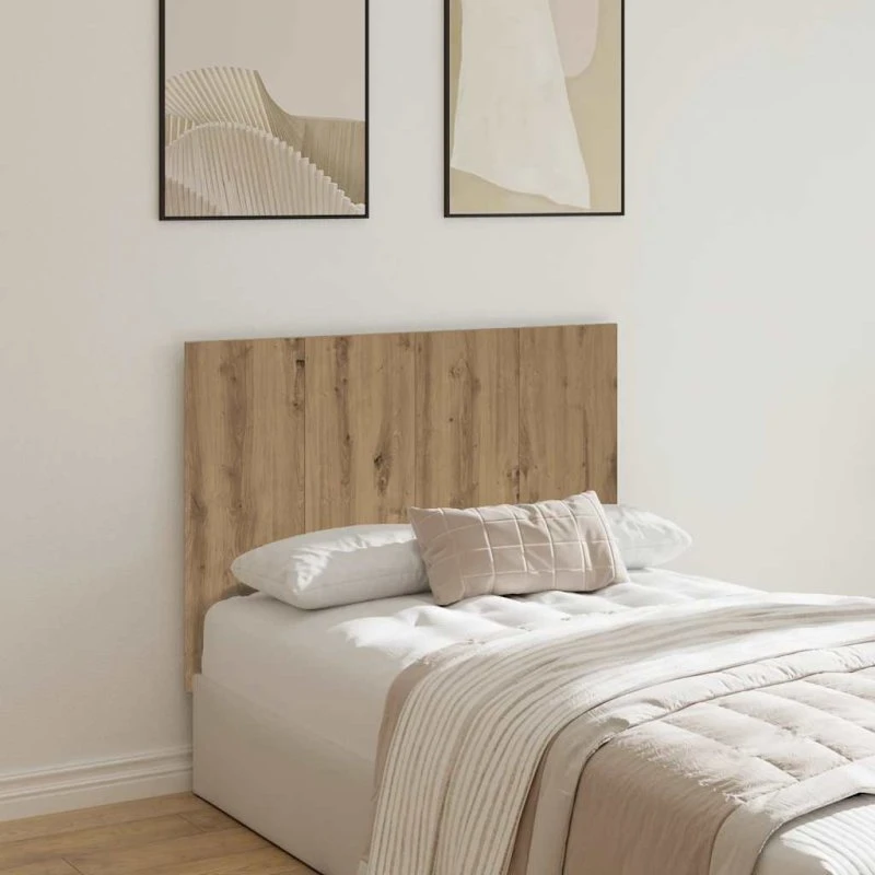vidaXL Sengegærde 120x150x80 cm Konstrueret Træ Kunsteg