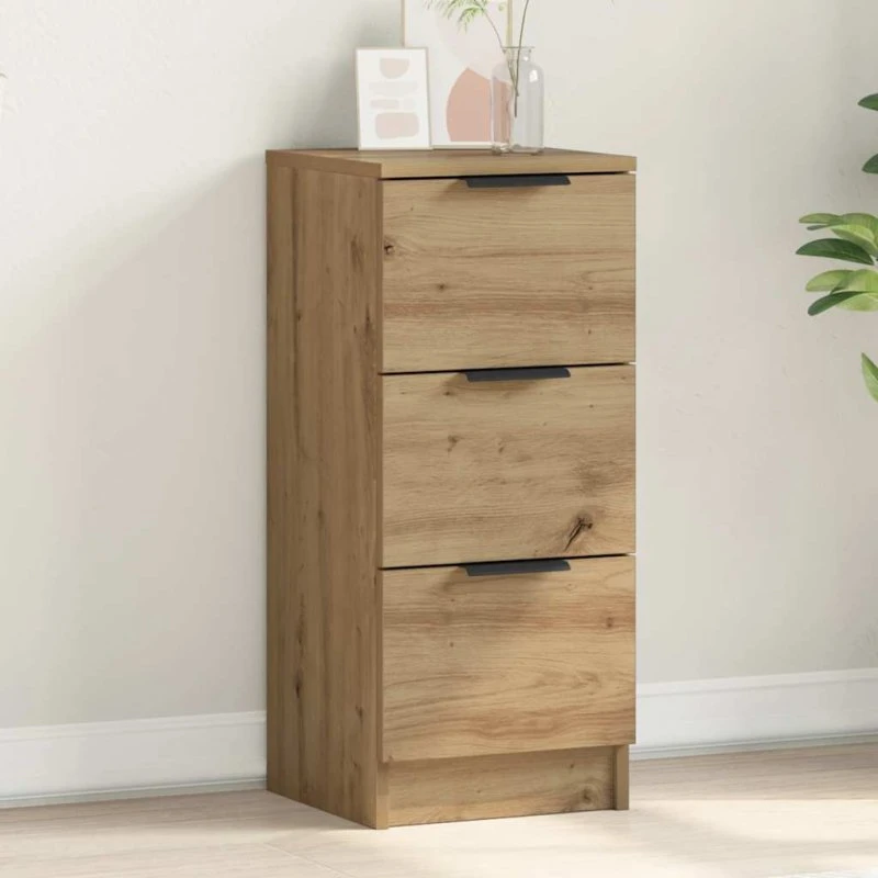 vidaXL Skænk 30x30x70 cm Konstrueret Træ – Elegant Opbevaring i Stil