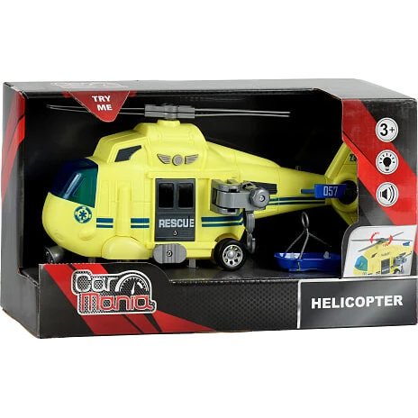 Car Mania Redningshelikopter (rød)